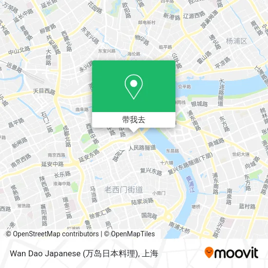 Wan Dao Japanese (万岛日本料理)地图
