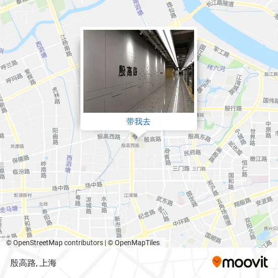 殷高路地图