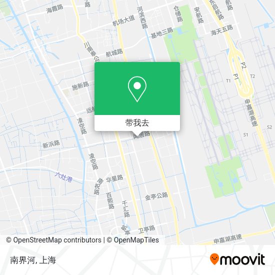 南界河地图