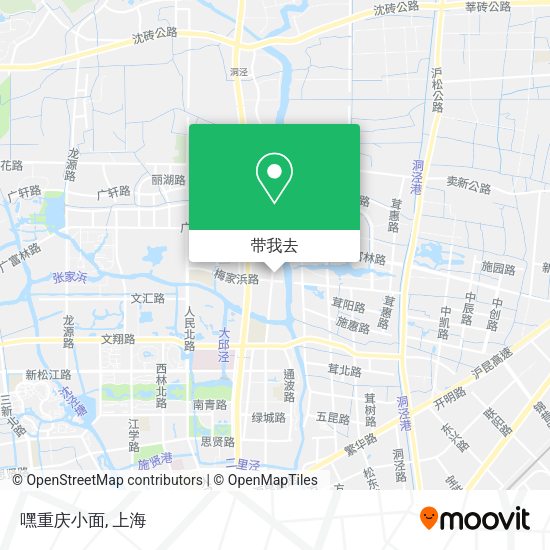 嘿重庆小面地图