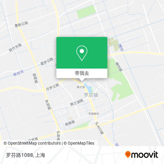 罗芬路1088地图