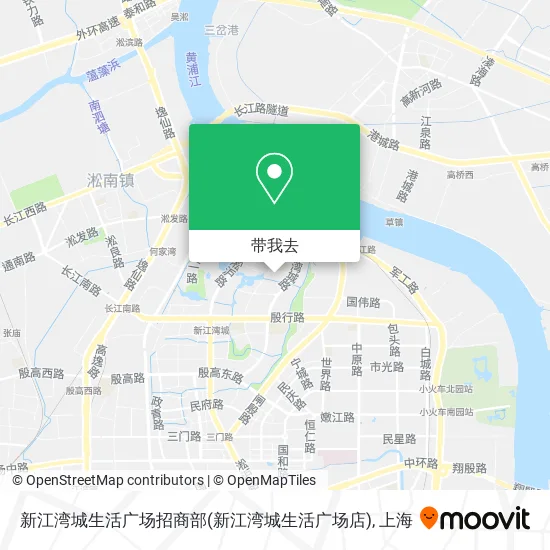 新江湾城生活广场招商部(新江湾城生活广场店)地图