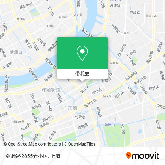 张杨路2855弄小区地图