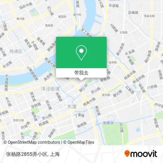 张杨路2855弄小区地图