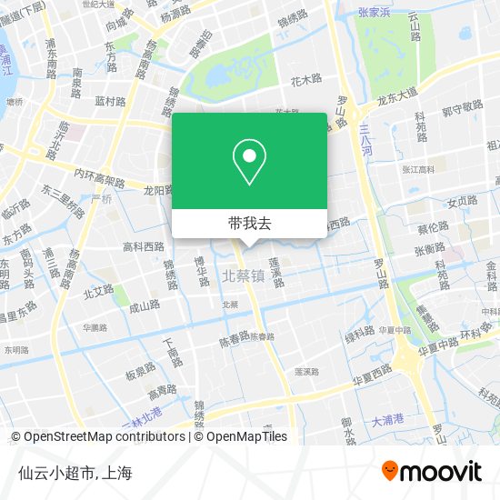 仙云小超市地图