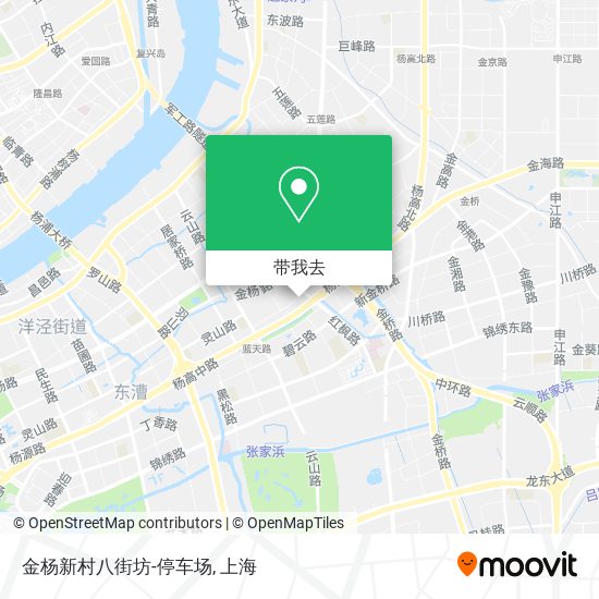 金杨新村八街坊-停车场地图