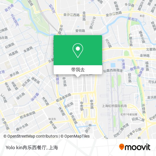 Yolo kin冉乐西餐厅地图
