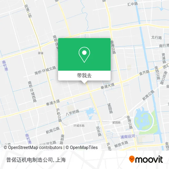 普偌迈机电制造公司地图