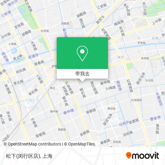 松下(闵行区店)地图