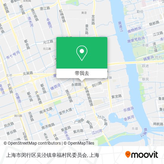 上海市闵行区吴泾镇幸福村民委员会地图