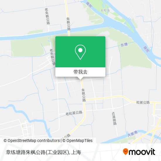 章练塘路朱枫公路(工业园区)地图