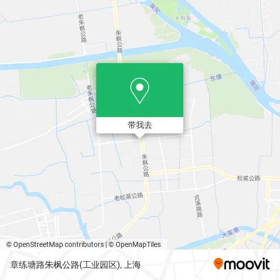 章练塘路朱枫公路(工业园区)地图
