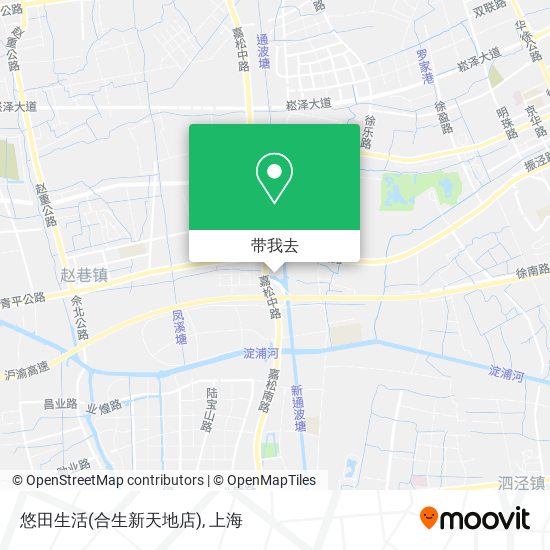 悠田生活(合生新天地店)地图