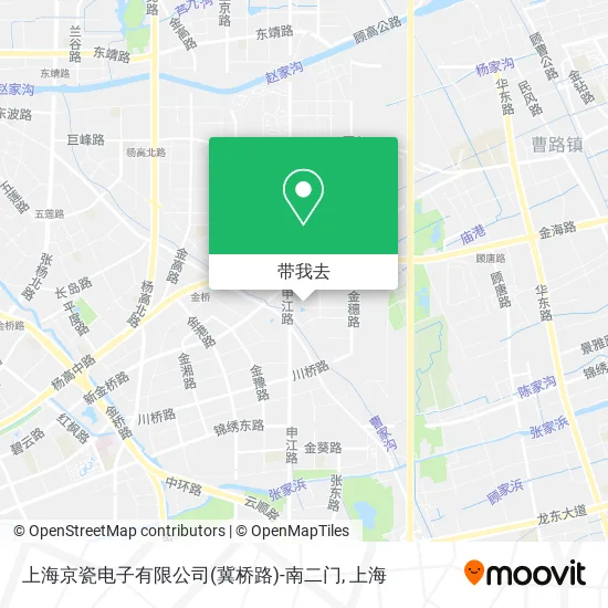 上海京瓷电子有限公司(冀桥路)-南二门地图