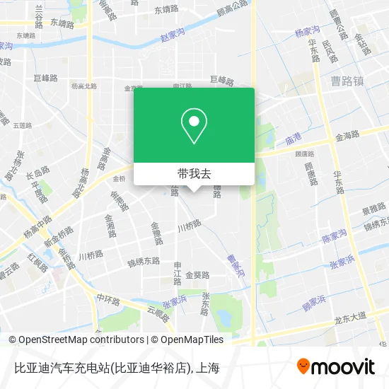 比亚迪汽车充电站(比亚迪华裕店)地图