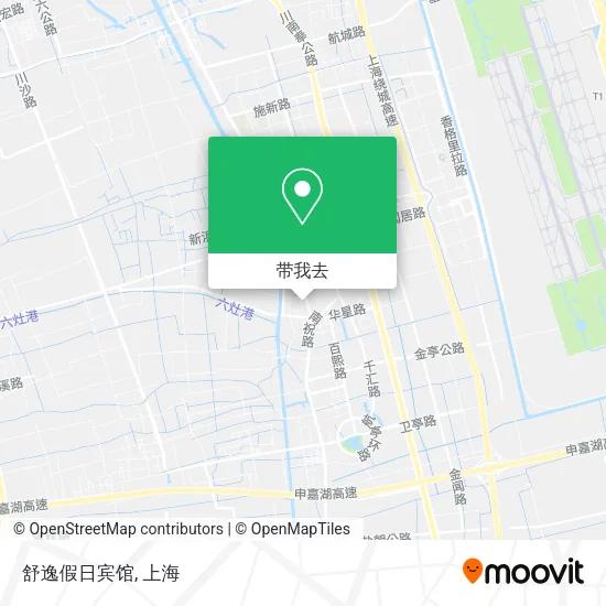 舒逸假日宾馆地图