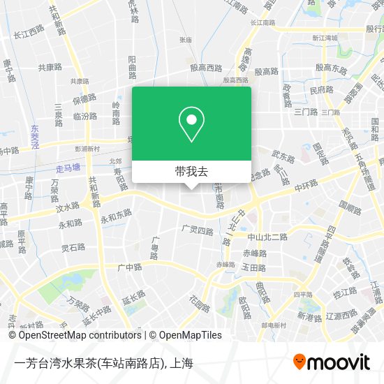 一芳台湾水果茶(车站南路店)地图