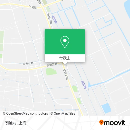 朝渔村地图