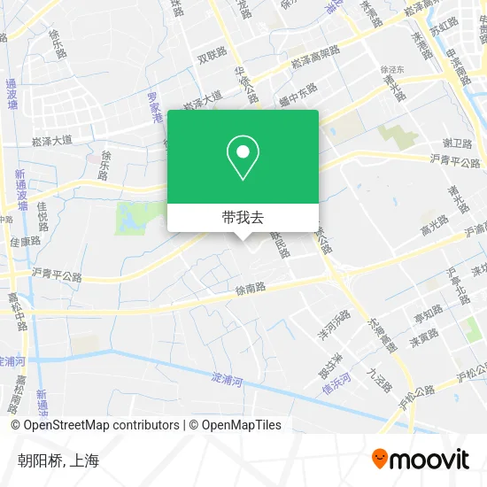 朝阳桥地图