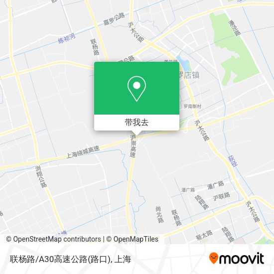 联杨路/A30高速公路(路口)地图