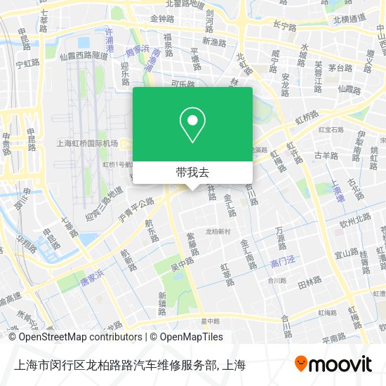 上海市闵行区龙柏路路汽车维修服务部地图