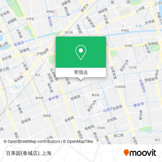 百果园(春城店)地图