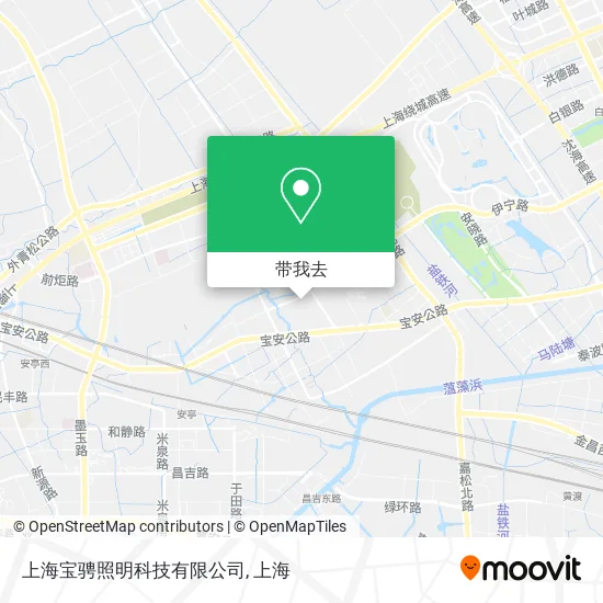 上海宝骋照明科技有限公司地图