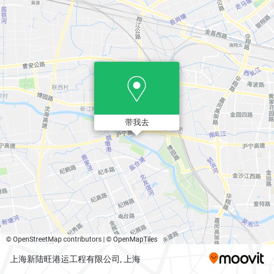 上海新陆旺港运工程有限公司地图