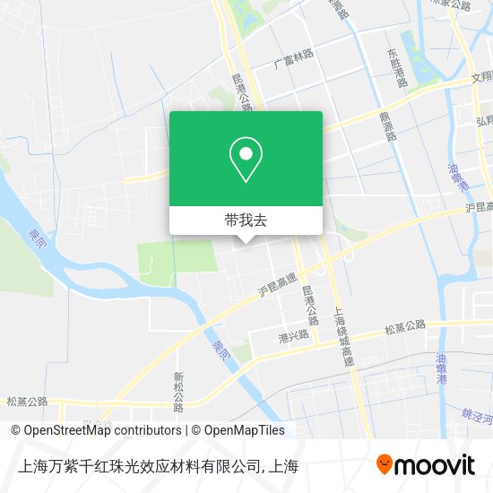 上海万紫千红珠光效应材料有限公司地图