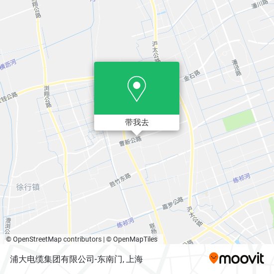 浦大电缆集团有限公司-东南门地图