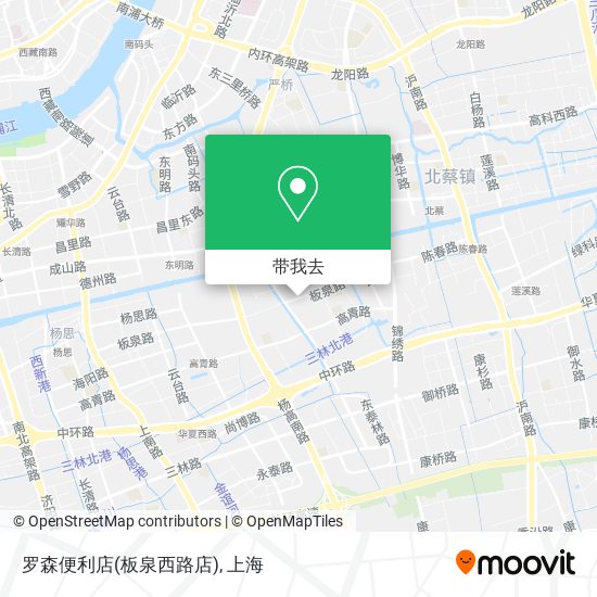 罗森便利店(板泉西路店)地图