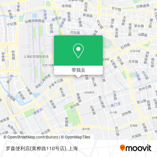 罗森便利店(黄桦路110号店)地图