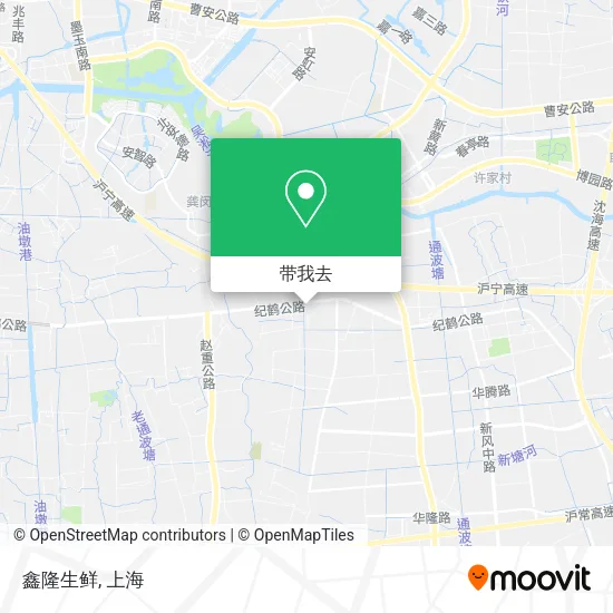 鑫隆生鲜地图