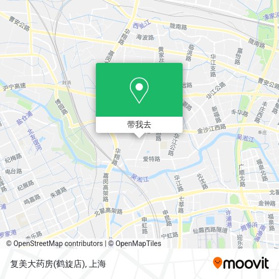 复美大药房(鹤旋店)地图