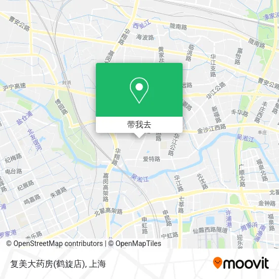 复美大药房(鹤旋店)地图