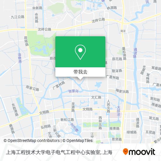 上海工程技术大学电子电气工程中心实验室地图