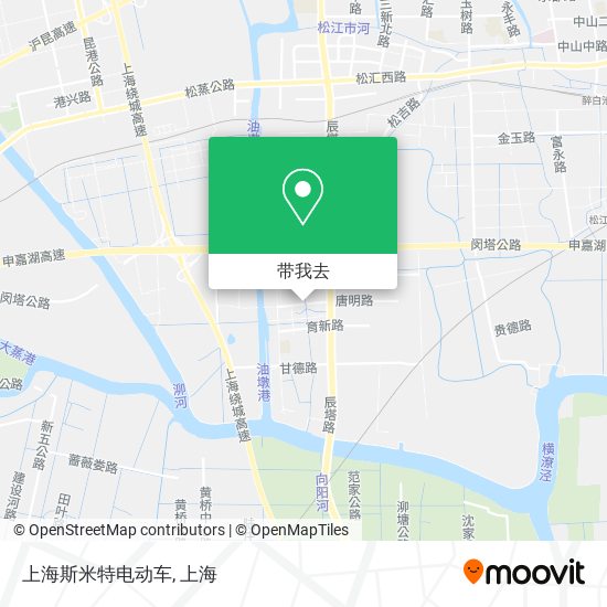 上海斯米特电动车地图