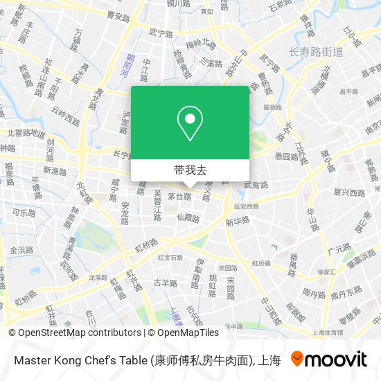 Master Kong Chef's Table (康师傅私房牛肉面)地图