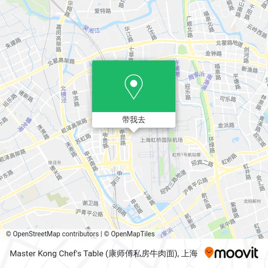 Master Kong Chef's Table (康师傅私房牛肉面)地图