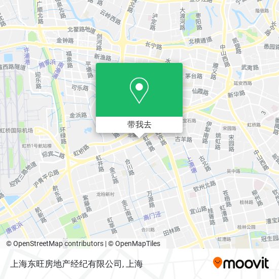 上海东旺房地产经纪有限公司地图