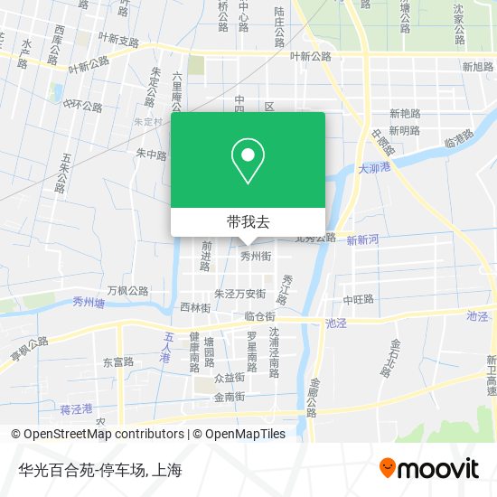 华光百合苑-停车场地图