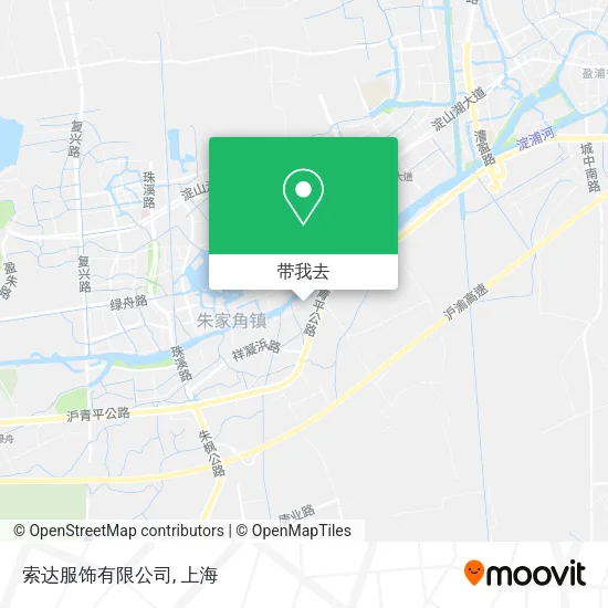 索达服饰有限公司地图