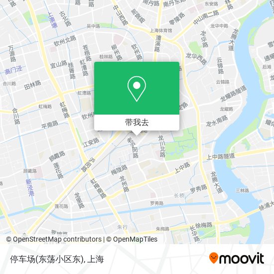 停车场(东荡小区东)地图