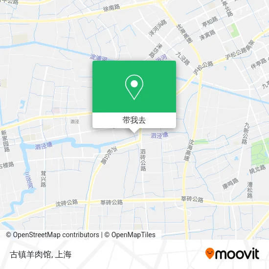 古镇羊肉馆地图