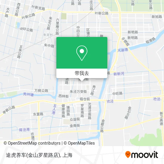 途虎养车(金山罗星路店)地图