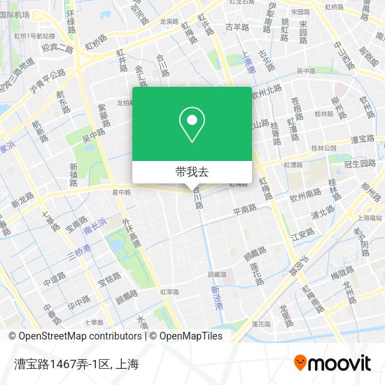 漕宝路1467弄-1区地图