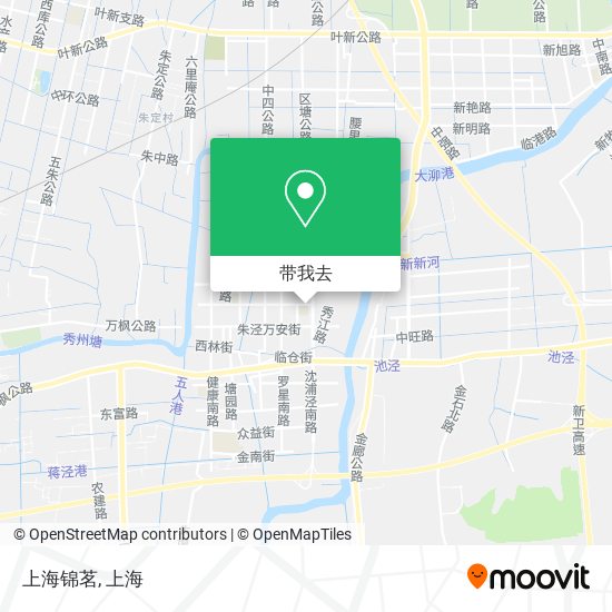 上海锦茗地图