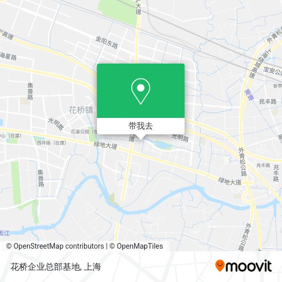花桥企业总部基地地图