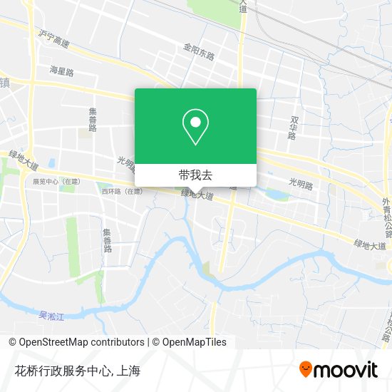 花桥行政服务中心地图