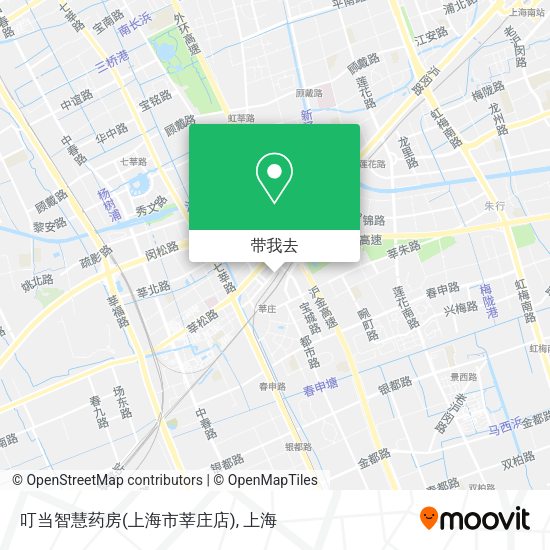 叮当智慧药房(上海市莘庄店)地图